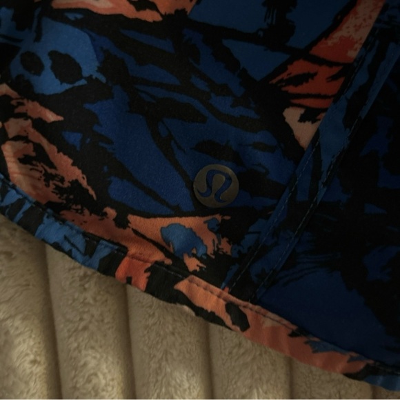 Lululemon Athletica Blue and Pink Athletic Running Tracker shorts - Picture 8 of 8